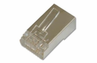 PremiumCord Konektor RJ 45 stíněný, Cat6