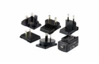 Honeywell ScanPal EDA70,60,50 - KIT,5V/2A PS,5 PLUGS PACKED - zásuvkové adaptéry