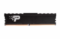 Patriot Premium DDR4 16GB 2666MHz CL19 PSP416G26662H1 Patriot/DDR4/16GB/2666MHz/CL19/1x16GB/Black