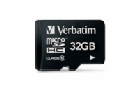 VERBATIM MicroSDHC karta 32GB Premium, U1