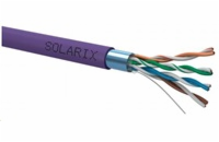 Instalační kabel Solarix FTP, Cat5E, drát, LSOH, box 305m SXKD-5E-FTP-LSOH