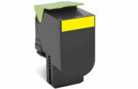 Lexmark toner 80C2SYE / Yellow / 2 000 stran / Corporate 