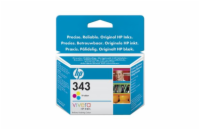 HP 343 originální inkoustová kazeta tříbarevná C8766EE HP (343) C8766EE - ink. náplň barevná, DJ 5740,6540,1510 originál