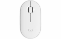 Logitech Pebble Wireless Mouse M350, světle šedá