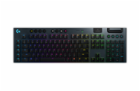 Logitech G915 LIGHTSPEED Wireless RGB Mechanical Gaming Keyboard - GL Clicky - CARBON - US INT L - INTNL