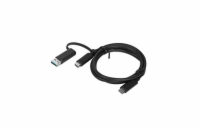 Lenovo 4X90U90618 hybrid USB-C with USB-A Lenovo hybrid USB-C with USB-A cable