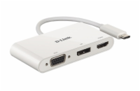 D-Link DUB-V310 D-Link 3-in-1 USB-C to HDMI/VGA/DisplayPort Adapter