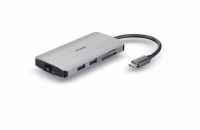 D-Link 8-in-1 USB-C Hub with HDMI/Ethernet/Card Reader/Power Delivery