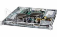 SUPERMICRO mini1U chassis 2x internal Drive Bays 2,5", 2x400W (Platinum) Front