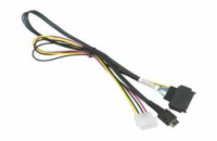 Supermicro 55cm OCuLink to U.2 PCIE SFF-8639 with Molex Power Cable