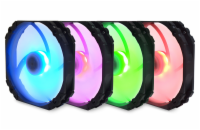 SCYTHE KF1425FD18R-P Kaze Flex 140 mm Round RGB PWM Fan 300-1800 rpm