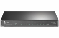 TP-LINK TL-SG1210P TP-Link CCTV switch TL-SG1210P (8xGbE, 1xGbE uplink, 1xSFP, 8xPoE+, 63W, fanless)