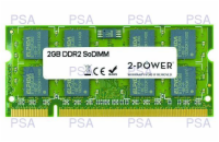 2-Power SODIMM DDR2 2GB MEM0702A 2-Power 2GB MultiSpeed 533/667/800 MHz DDR2 SoDIMM 2Rx8 (DOŽIVOTNÍ ZÁRUKA)