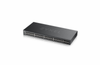 ZYXEL GS2220-50 Zyxel GS2220-50,EU region,48-port GbE L2 Switch with GbE Uplink (1 year NCC Pro pack license bundled)