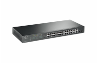 TP-Link TL-SL2428P - Smart Switch PoE+ s 24 porty 10/100 Mbit/s a 4 gigabitovými porty