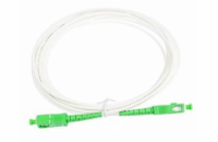OPTIX SC/APC-SC/APC FLEXI optický patch cord G.657B3 2mm 5m bílý simplex