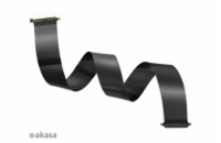 AKASA kabel RISER BLACK X2 Premium PCIe 3.0 x 16 Riser, 100cm