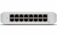 UBIQUITI USW-Lite-16-PoE UBNT UniFi Switch USW-Lite-16-PoE [16xGigabit, 8x PoE out 45W, 802.3at/af, 16Gbps]