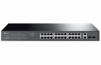 TP-Link Easy Smart switch TL-SG1428PE (26xGbE, 2xSFP, 24xPoE+, 250W)