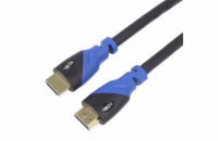 PREMIUMCORD Kabel HDMI - Ultra HDTV, 2m (Color, zlacené konektory)