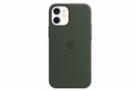 iPhone 12 mini Silicone Case with MagSafe Green/SK