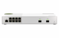 QNAP řízený switch QSW-M2108-2S (8x 2,5GbE RJ45 a 2x 10GbE SFP+)