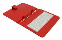 AIREN AiTab Leather Case 2 with USB Keyboard 8" RED (CZ/SK/DE/UK/US.. layout)