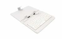 AIREN AiTab Leather Case 1 with USB Keyboard 7" WHITE (CZ/SK/DE/UK/US.. layout)