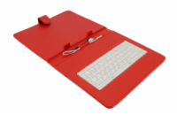 AIREN AiTab Leather Case 3 with USB Keyboard 9,7" RED (CZ/SK/DE/UK/US.. layout)