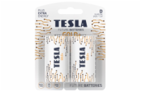 Tesla D GOLD+ alkalická, 2 ks, ND 