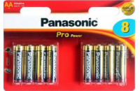 Baterie Panasonic Pro Power alk., AA/R06 Blistr(8)