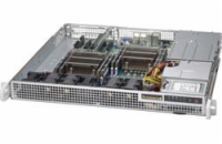 SUPERMICRO mini1U chassis 2x internal Drive Bays 2,5", 2x400W (Platinum)