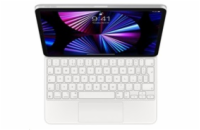 Apple iPad Pro 11" 2018/20/21 / iPad Air 2020 Magic Keyboard MJQJ3CZ/A bílý APPLE Magic Keyboard for iPad Pro 11-inch (3rd generation) and iPad Air (4th generation) - Czech - White
