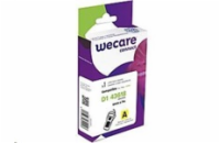 WECARE ARMOR páska pro DYMO S0720790, černá/žlutá, 6mm x 7m