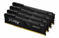 Kingston FURY Beast/DDR4/64GB/3200MHz/CL16/4x16GB/Black