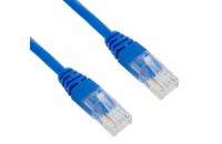 XtendLan PK_5UTP010blue Patch, Cat 5e UTP, 1m, modrý XtendLan Patch kabel Cat 5e UTP 1m - modrý