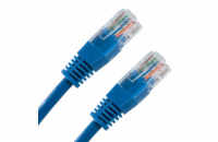 XtendLan PK_6UTP020blue Patch, Cat 6, UTP, 2m, modrý XtendLan Patch kabel Cat 6 UTP 2m - modrý