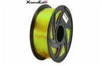 XtendLAN PETG filament 1,75mm průhledný žlutý 1kg