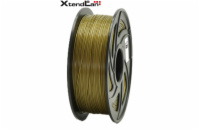 XtendLAN PLA filament 1,75mm bronzové barvy 1kg