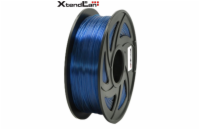 XtendLAN PLA filament 1,75mm průhledný modrý 1kg