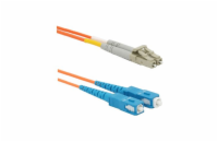 DATACOM optický patchcord LC-SC 09/125 SM   1m duplex