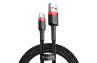 Baseus CATKLF-B91 Cafule Kabel USB-C 3A 1m Red/Black