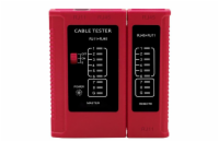 W-Star Tester RJ 45 WS468RD RJ45 RJ11 STP Cat5e Cat7 červená