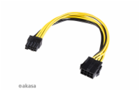 AKASA adaptér 12V ATX 8-Pin to PCIe 6+2 pin Adapter Cable AK-CBPW23-20 AKASA - 12V ATX 8-Pin na PCIe 6+2 pin adaptér