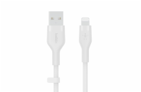 Belkin Lightning kabel, 1m, bílý - Flex