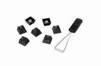 HyperX PBT Keycaps, černá (US) 519P1AA#ABA HP HyperX Full key Set Keycaps - PBT (Black)