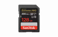 SanDisk SDXC karta 128GB Extreme PRO (200 MB/s Class 10, UHS-I U3 V30)