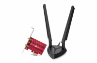 TP-Link Archer TXE75E TP-LINK "AXE5400 Tri-Band Wi-Fi 6E Bluetooth PCI Express AdapterSPEED: 2402 Mbps at 6 GHz + 2402 Mbps at 5 GHz + 574 M