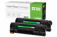 COLORWAY kompatibilní toner pro HP CE278A/ černý/ 2x 2100 stran/ Dual pack