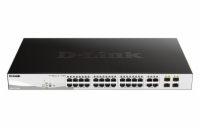 D-Link DGS-1210-24P, 24 PoE 10/100/1000 Base-T port + 4 TP/SFP Combo Ports